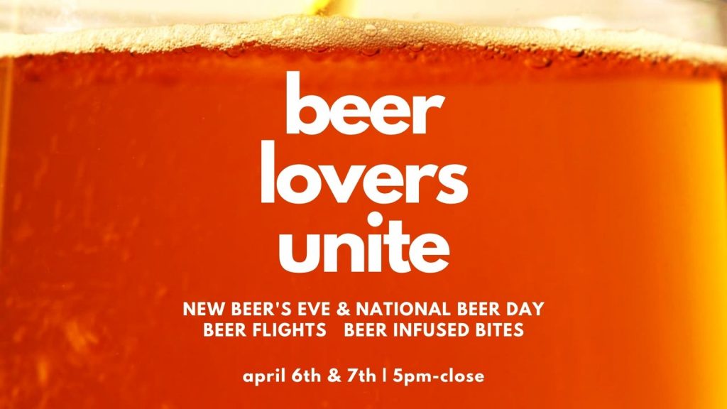 New Beer's Eve & National Beer Day Saltine